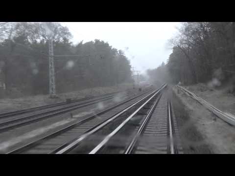 Führerstandsmitfahrt S-Bahn Berlin von Erkner nach Friedrichshagen auf der S3 in 4K