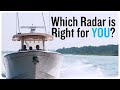Garmin XHD3 Dome Vs Open Array Radars