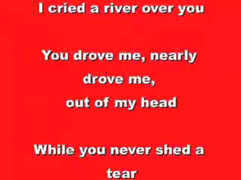 Cry me a river video