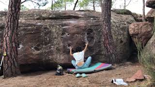 Video thumbnail of Bender el que ofender, 6a. Albarracín