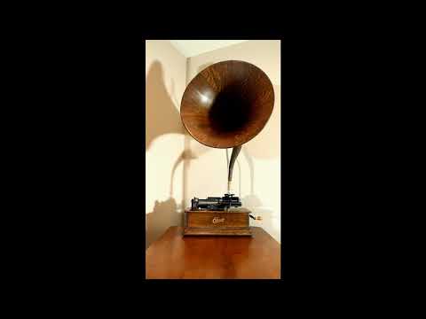 Foxtrot by The Harmony Four, "Smiles" on Edison Blue Amberol cylinder record 3613