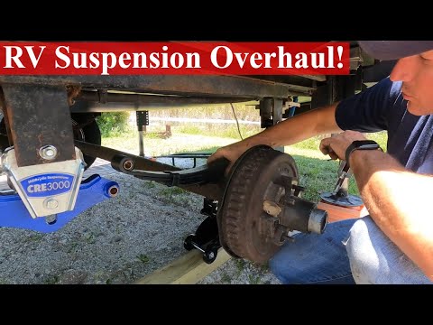 Replacing Our RV Suspension | RV Suspension Upgrade!