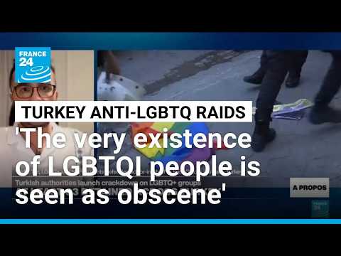 Dozens arrested in major anti-LGBTQ raids in Turkey