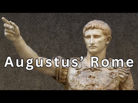 The reign of Augustus in Rome