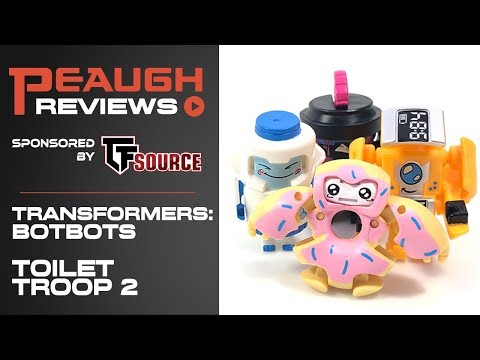 Video Review: Transformers Botbots Toilet Troop 2