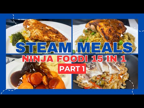 STEAM MEALS *PART 1* Sausages, Salmon, Chicken | ONE-POT EASY RECIPES | Quick Delicious Dinner