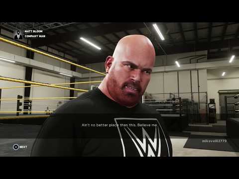 WWE 2K18- MyCareer - Part 1 - Performance Center - PS4 Pro Gameplay
