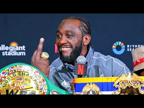 Terence Crawford FLIPS OFF reporter - TAUNTS him after Canelo win!