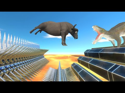 Watch Out For Double Grinder Trap - Animal Revolt Battle Simulator
