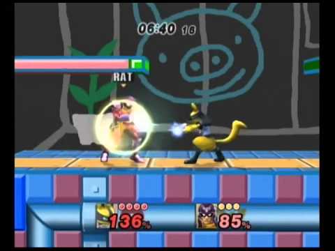 GGSMASH Weeklies - GRAND FINALS - POS (Lucario) Vs Rat (C.Falcon)