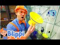 How To Do Glassblowing Pretty Colors Crafting Blippi Shows For Kids Explore With Me