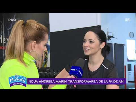 Andreea Marin - transformare la 44 de ani la Bodyshape Transformation | Fitness Bucuresti