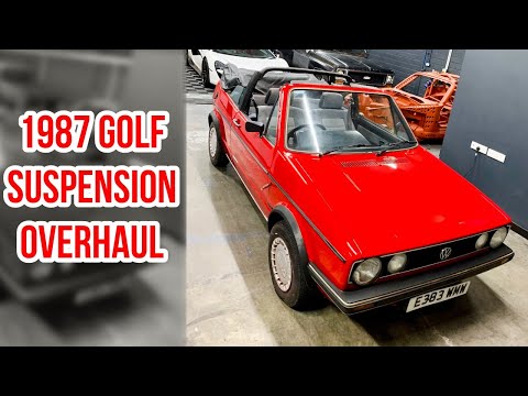 1987 Golf Mk1 Cabriolet Suspension Refresh & Rebuild