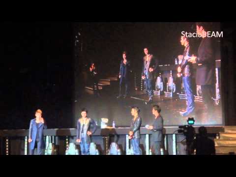 [HD] JYJ in Berlin 06.11.2011 - MC Part (German language & food)