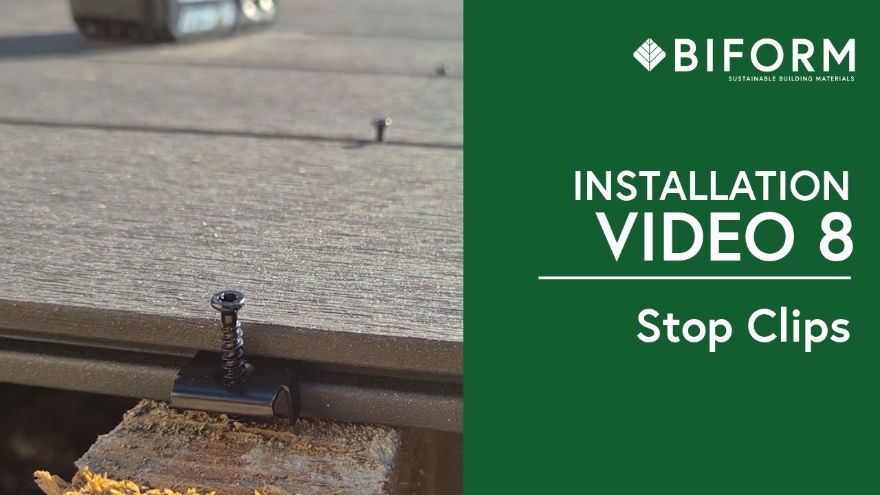 BiForm Installation Video 8: Using Stop Clips