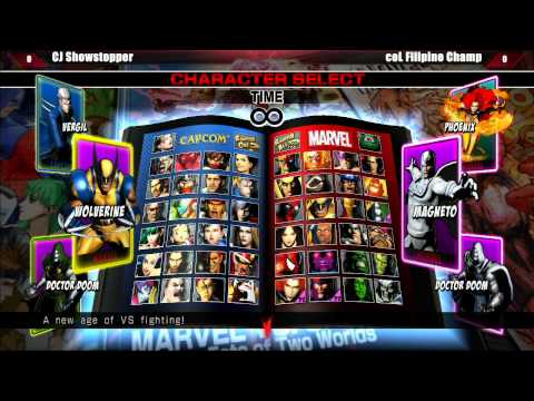 UMVC3 Semis CJ Showstopper vs coL Filipino Champ - East Coast Throwdown V
