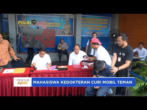 MAHASISWA CURI MOBIL TEMAN DITANGKAP