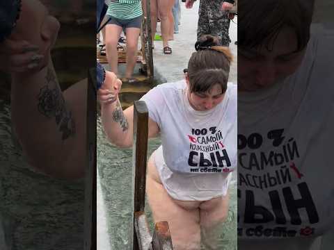 The fighting nation is really not afraid of the cold#Russian Travel#Lake Baikal#Winter Swimming#Beik