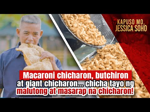 Chicha tayo ng malutong at masarap na chicharon! Kapuso Mo, Jessica Soho