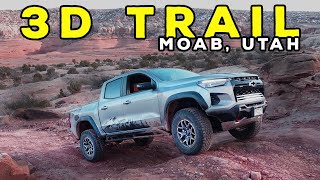 Did we find the BEST off-road trail in Moab Utah? We conquer 3D Trail!