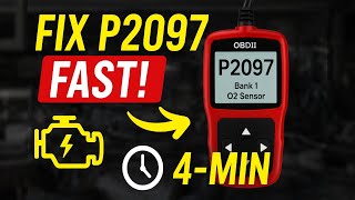 NISSAN P2097 Code FIXED in 4 Minutes! (2 DIY Methods Anyone Can Do)