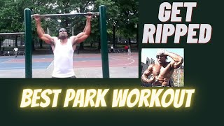 Best Park Workout ! | Pullups | Dips | Get Ripped and Muscular