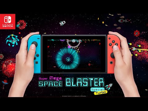 Super Mega Space Blaster Special Turbo - Nintendo Switch Trailer (ESRB E) thumbnail
