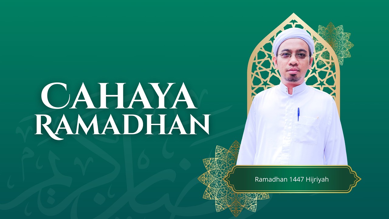Cahaya Ramadhan Kajian Kitab Nashoihuddiniyah | Bersama Guru Ridhaurrahman