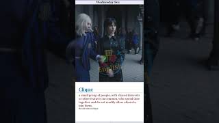 Clique - Meaning, Pronunciation, Usage | Learn English with TV Shows - Wednesday