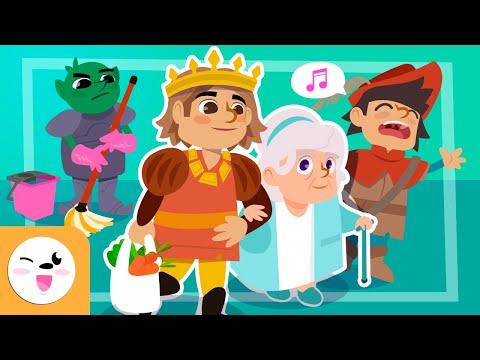 VERBS for Kids - Vocabulary for Kids - Compilation Video