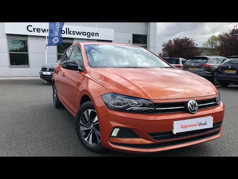 Approved Used Volkswagen Polo SE 1.0TSI in Energetic Orange - DC18WSW