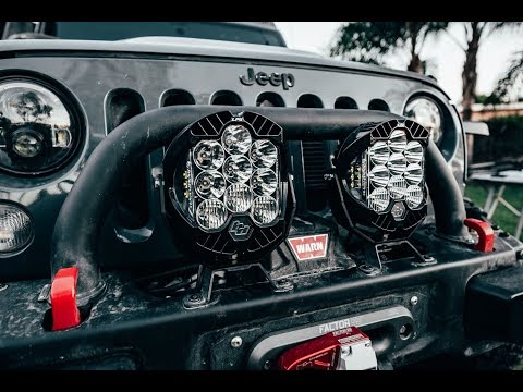 Baja Designs LP9, Jeep Install