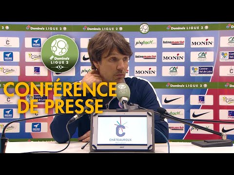 Conférence de presse Châteauroux - Stade Brestois 29 ( 2-2 )  / 2017-18
