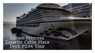 Crown Princess Room P234 Tour