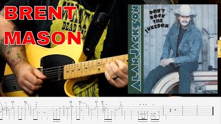 Video thumbnail for Brent Mason Solo - Alan Jackson - Don't Rock The Jukebox by Levi Clay