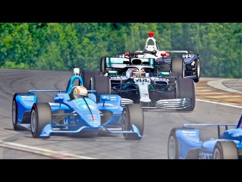 All F1 2019 vs All Indy Car 2019 - Spa