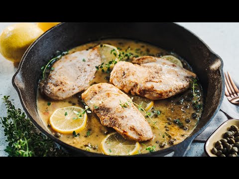 Learn how to make Easy Chicken Piccata at Home!