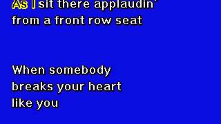 Tony Bennett  -  I Wanna Be Around -  Karaoke