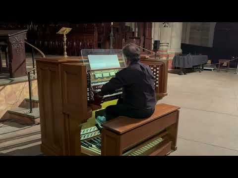 Lied to the Flowers/Lied to the Sun  - Flor Peeters: David Briggs at St John the Divine NYC