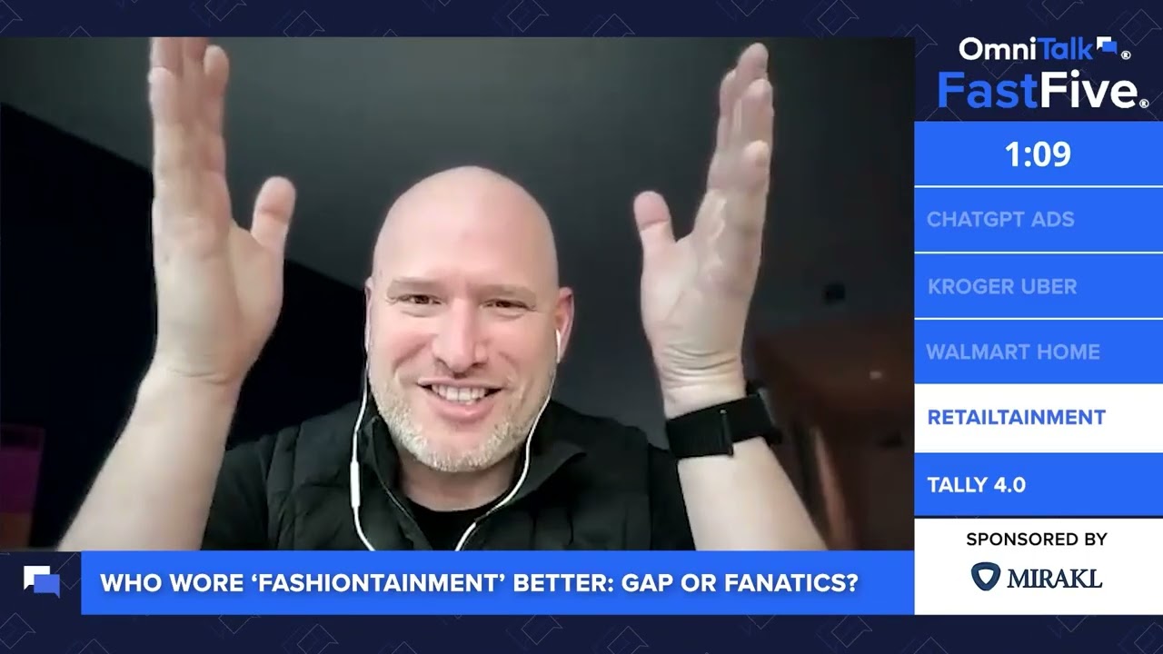 Fanatics vs. Gap: Who Wins the Retail Entertainment Race? | Fast Five Shorts
