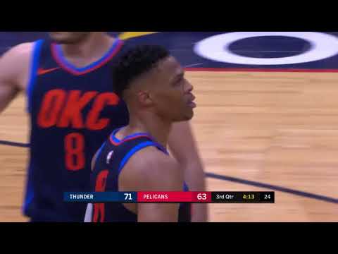 Russell Westbrook Triple Double Full Highlights Vs Pelicans