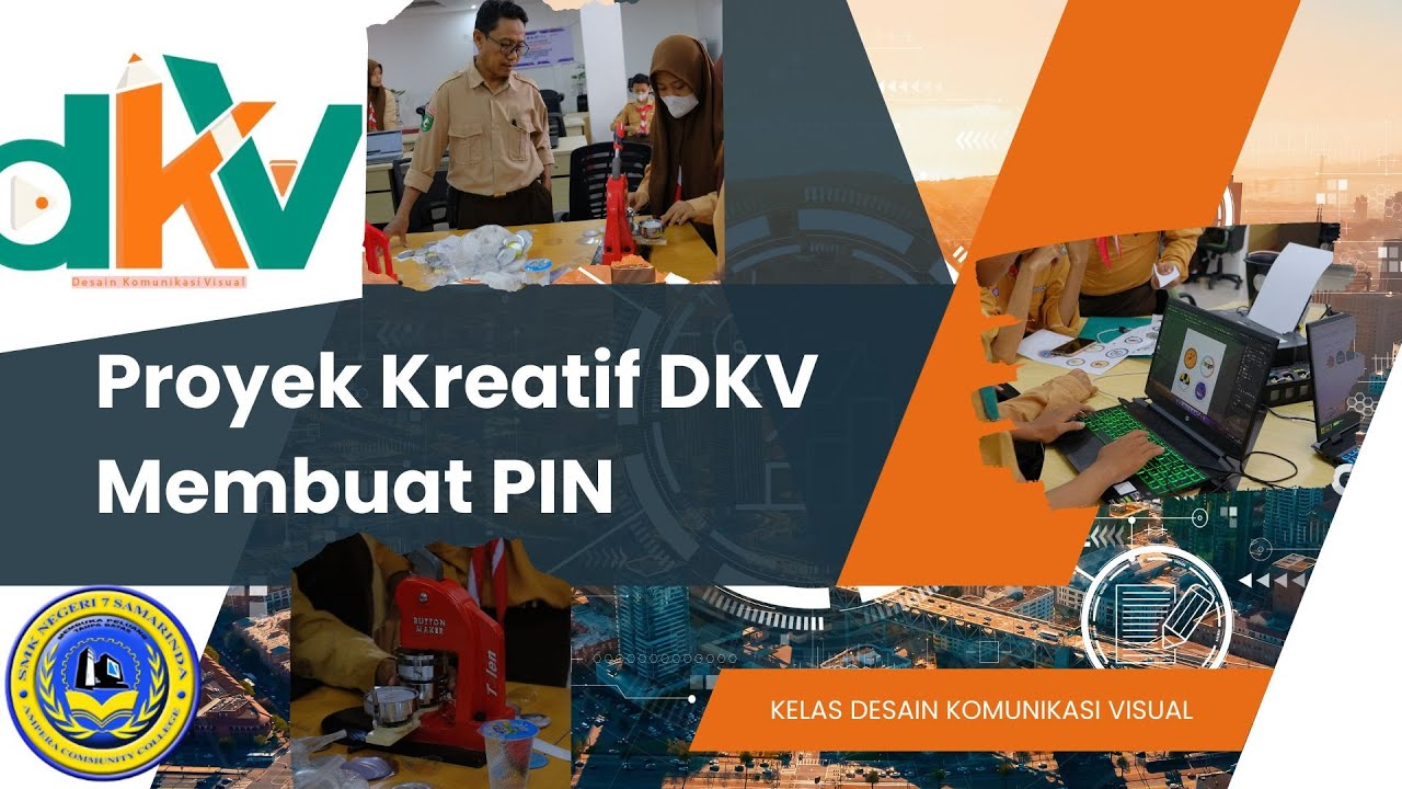 Tugas Membuat Pin  Siswa Kelas XI DKV