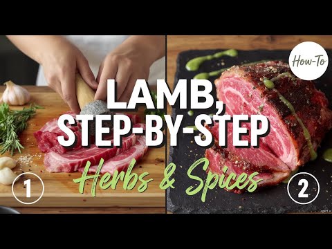 How to Prepare Lamb with Rich Herbs and Spices