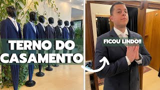 Escolhendo o TERNO Do Noivo! Provando Terno do Casamento e Dos Padrinhos - Loja Black Time