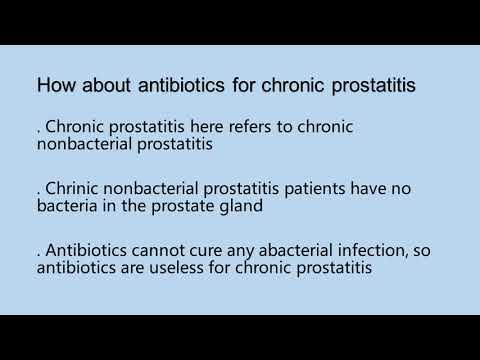 Prostatitis tabletta komplexum