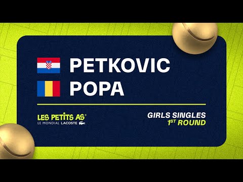 Les Petits As 2023 | Girls Singles 1R | Ana Petkovic vs Giulia Safina Popa