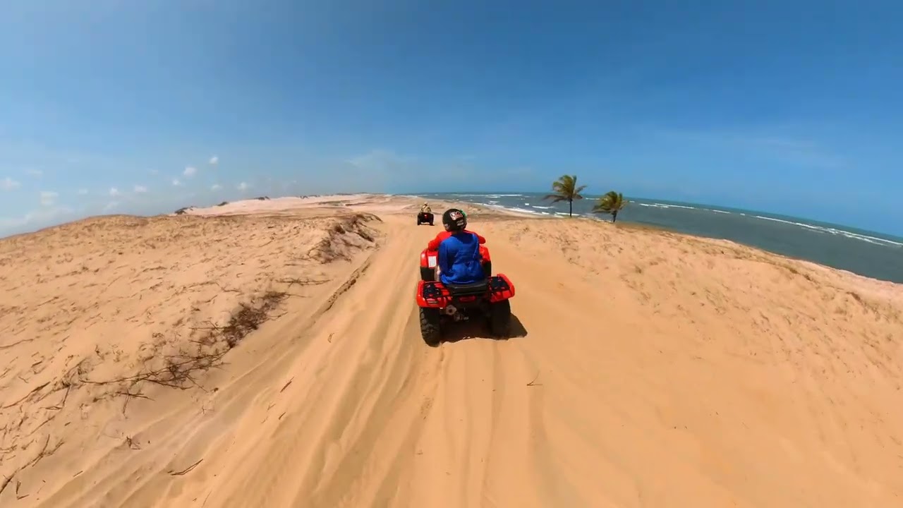 Passeio de quadriciclo - dunas de Malembá 🟢