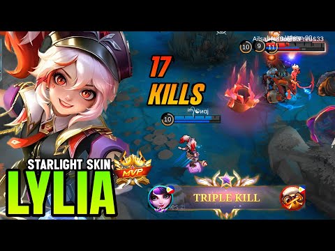 17 KILLS!! LYLIA MAGITECH ARSENAL STARLIGHT SKIN!! - LYLIA BEST BUILD 2024..
