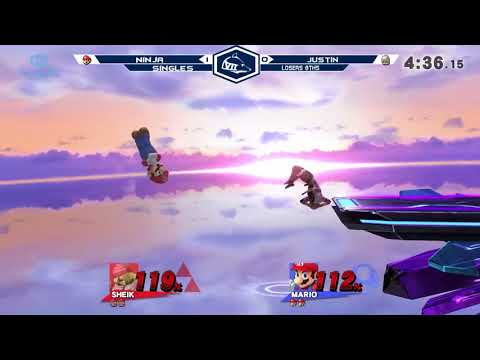 Smash Valley VII Wii U Singles - Ninja (Mario) vs Justin (Luigi, Sheik) - Losers 8ths