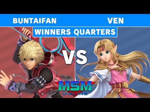 MSM Online 59 - ven (Zelda) Vs. BuntaiFan (Shulk) - Winners Quarters